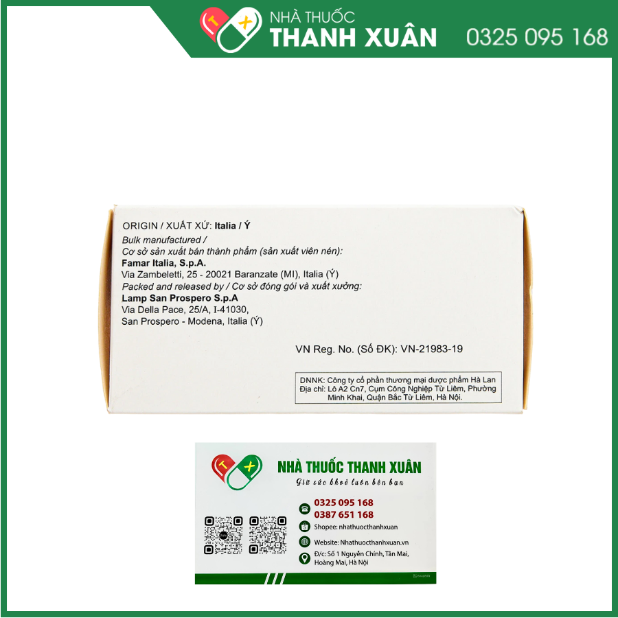 Acarbose Friulchem điều trị tiểu đường tuýp 2